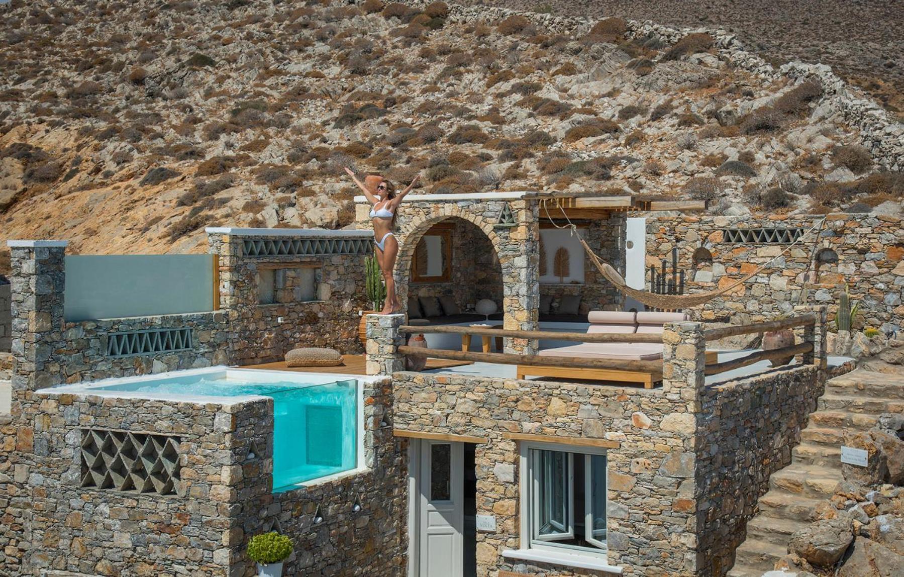 Onar Suites & Villas Karavostasis  Bagian luar foto