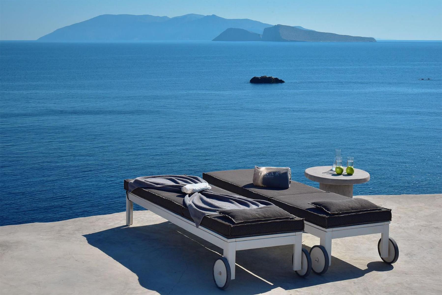 Onar Suites & Villas Karavostasis  Bagian luar foto