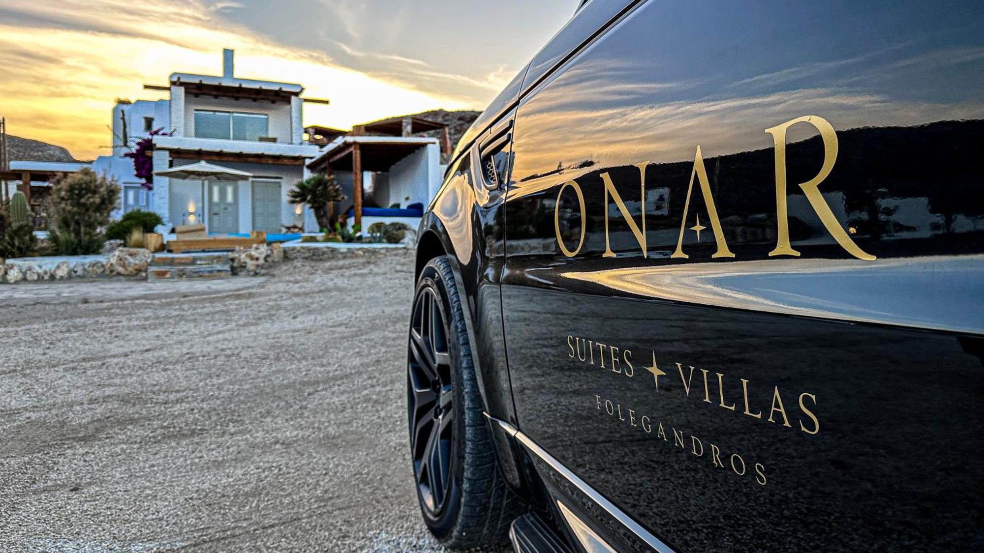 Onar Suites & Villas Karavostasis  Bagian luar foto