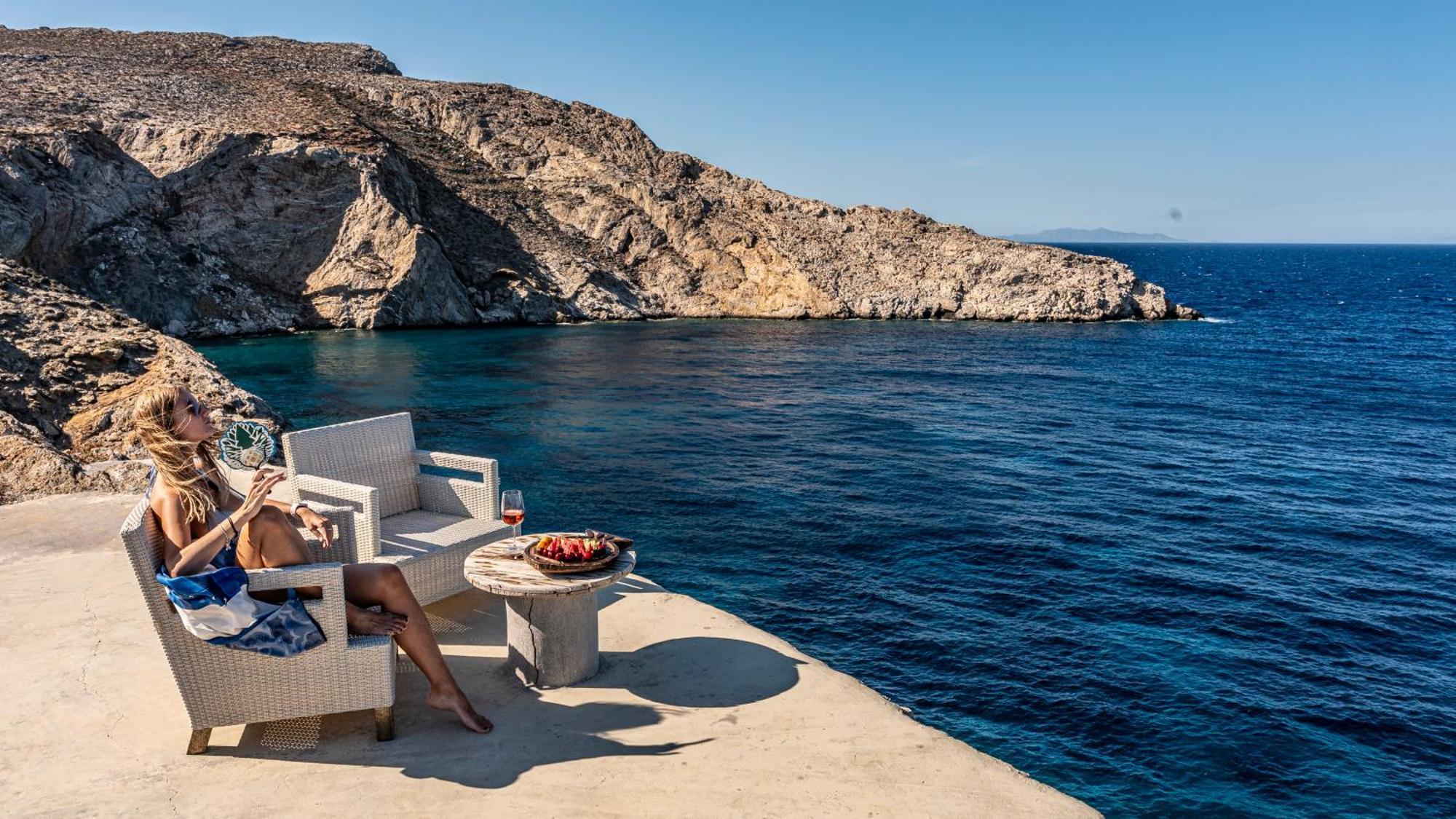 Onar Suites & Villas Karavostasis  Bagian luar foto